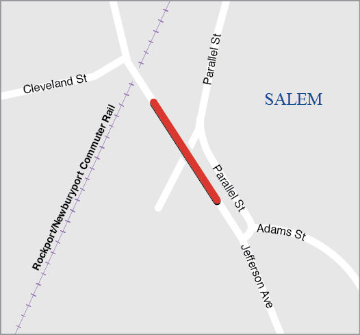 Salem: Bridge Replacement, S-01-024, Jefferson Avenue over Parallel Street